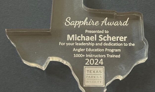 Michael Scherer – Earns the First Ever – Sapphire Award